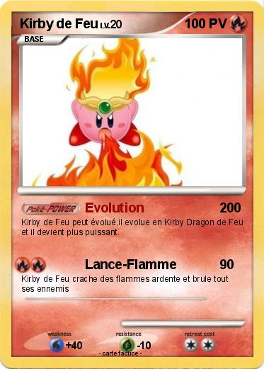 Pokemon Kirby de Feu