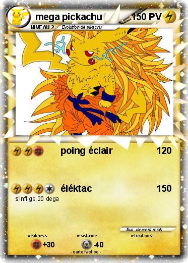 Pokemon mega pickachu