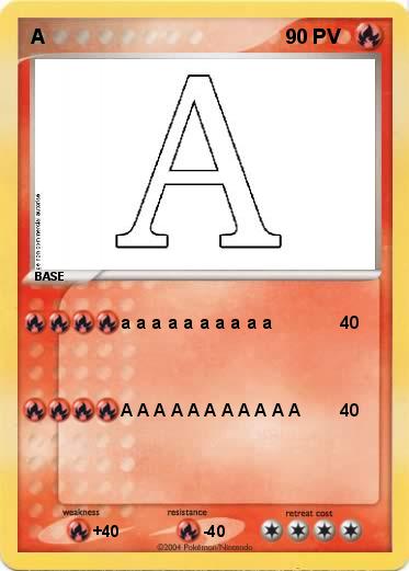 Pokemon A