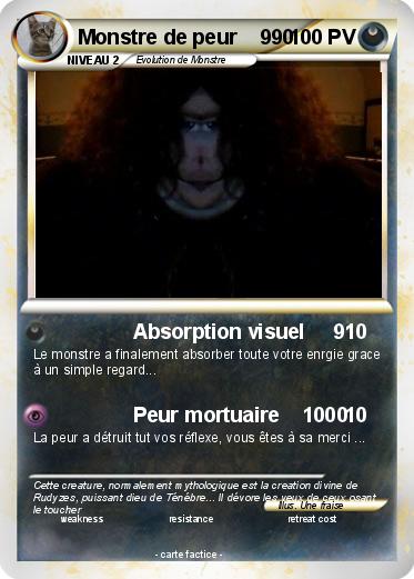 Pokemon Monstre de peur    990