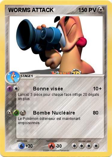 Pokemon WORMS ATTACK