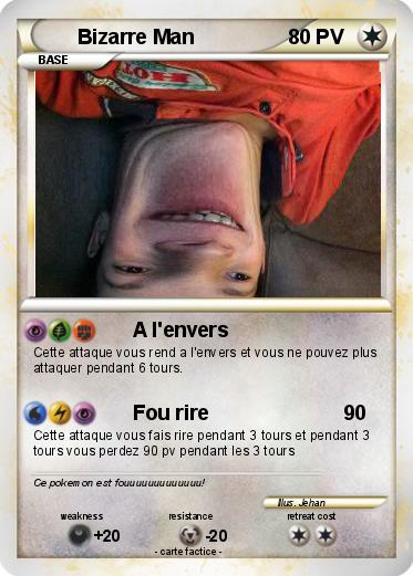 Pokemon Bizarre Man