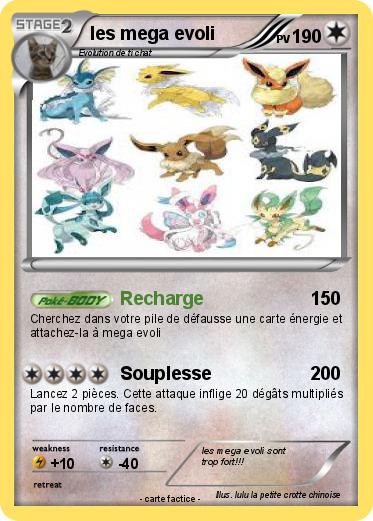 Pokemon les mega evoli