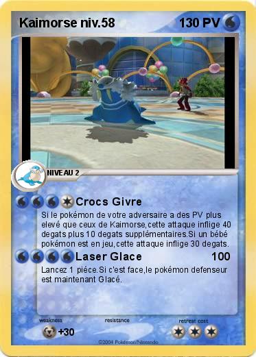 Pokemon Kaimorse niv.58