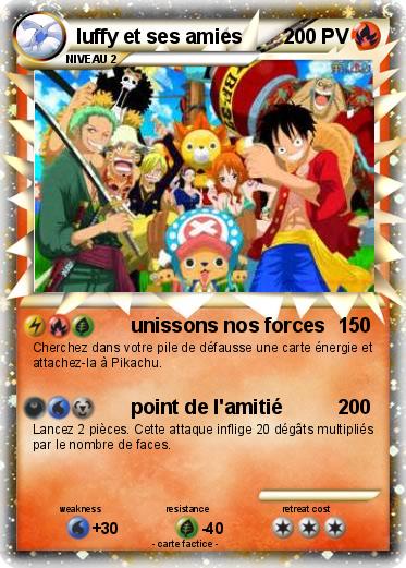 Pokemon luffy et ses amies