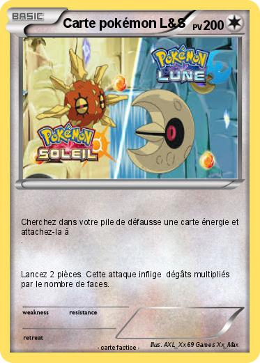Pokemon Carte pokémon L&S