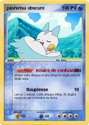 Pokemon pashirisu obscure