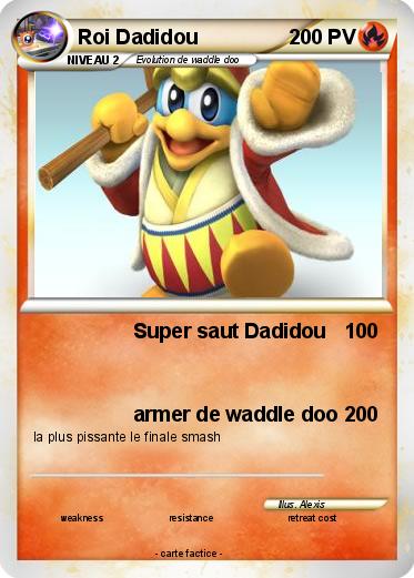 Pokemon Roi Dadidou