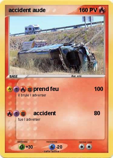 Pokemon accident aude