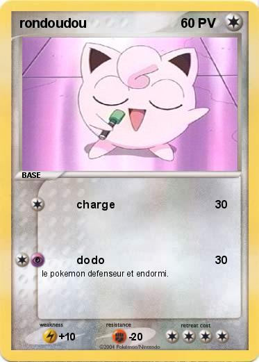Pokemon rondoudou