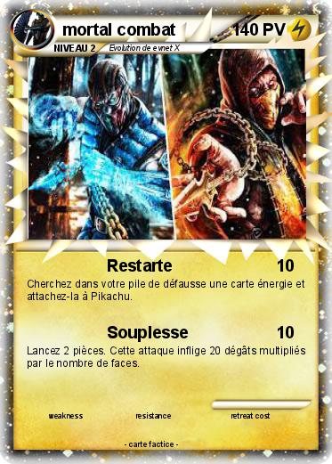 Pokemon mortal combat