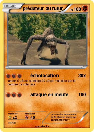 Pokemon prédateur du futur