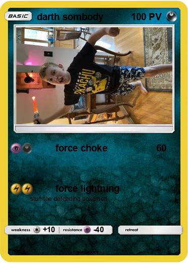 Pokemon darth sombody
