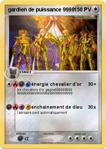 Pokemon gardien de puissance 9999