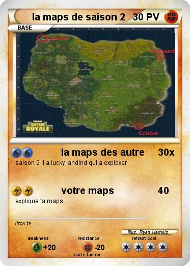 Pokemon la maps de saison 2