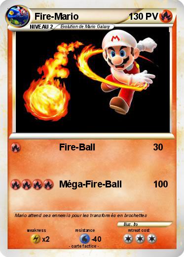 Pokemon Fire-Mario