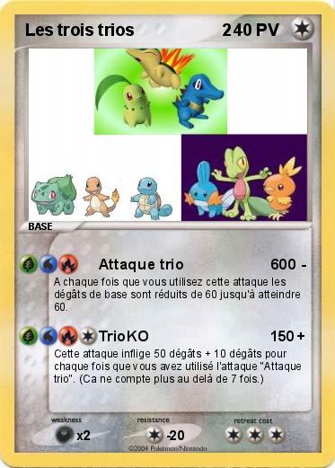 Pokemon Les trois trios                   2