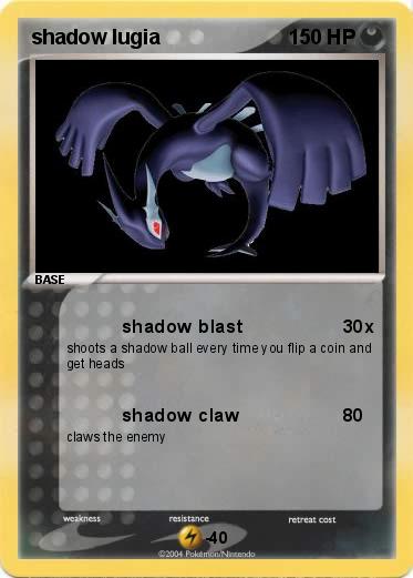 Pokemon shadow lugia