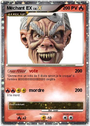 Pokemon Méchant EX