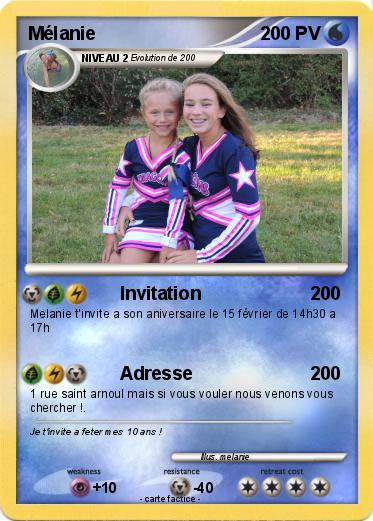 Pokemon Mélanie