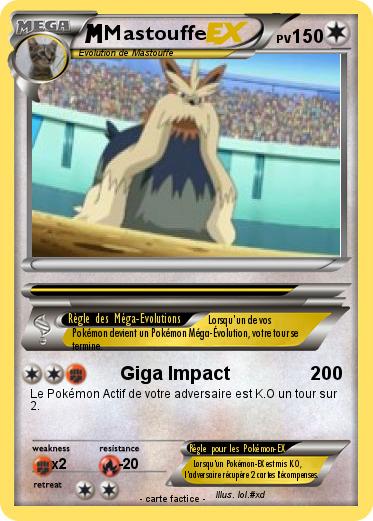 Pokemon Mastouffe