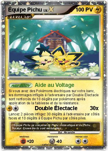 Pokemon Équipe Pichu