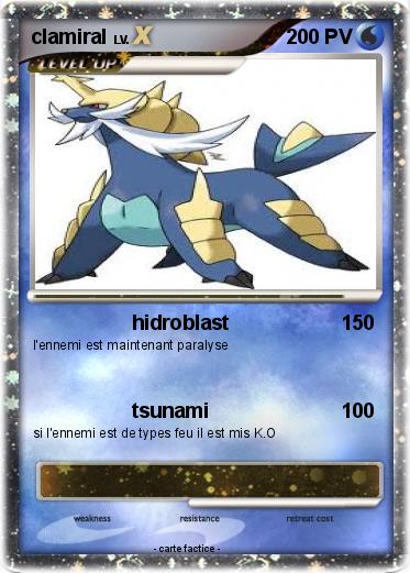 Pokemon clamiral