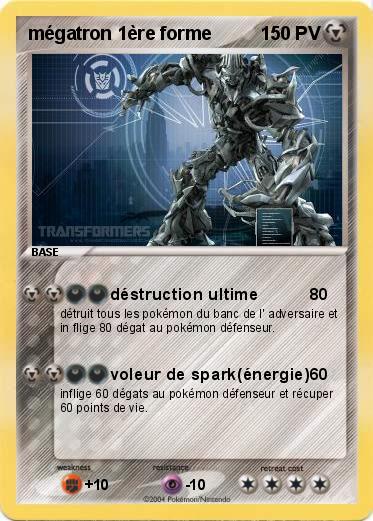 Pokemon mégatron 1ère forme