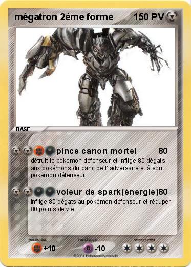 Pokemon mégatron 2ème forme