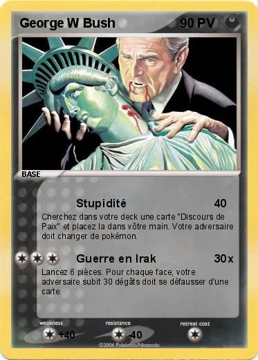 Pokemon George W Bush