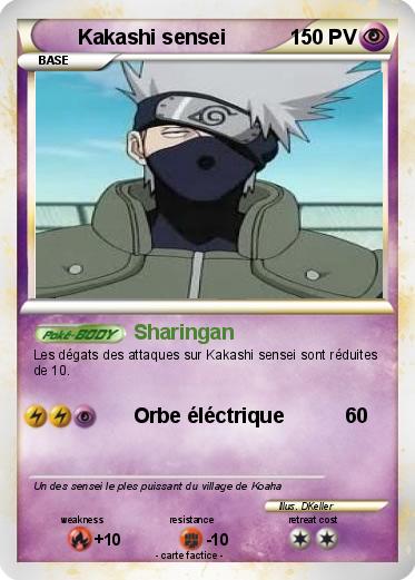Pokemon Kakashi sensei