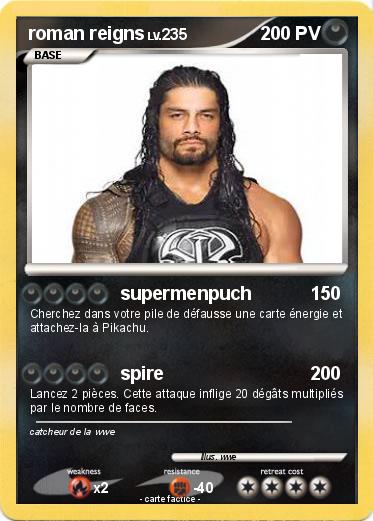 Pokemon roman reigns