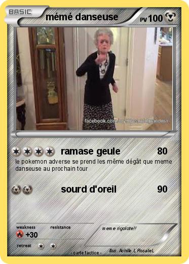 Pokemon mémé danseuse