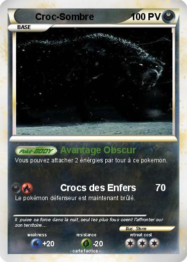 Pokemon Croc-Sombre