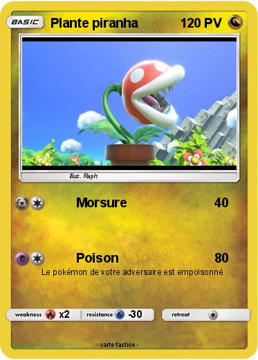 Pokemon Plante piranha
