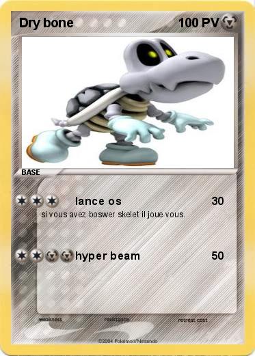 Pokemon Dry bone 