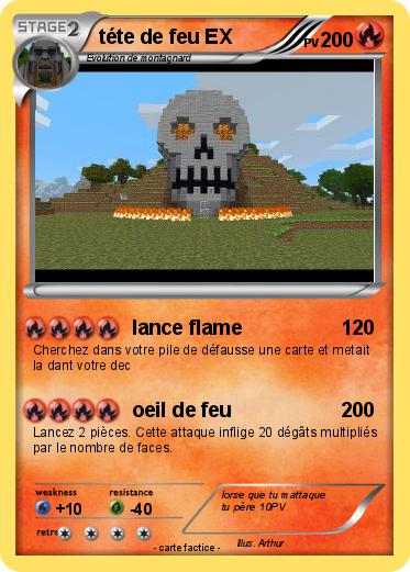 Pokemon téte de feu EX