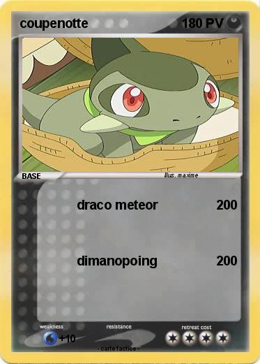 Pokemon coupenotte