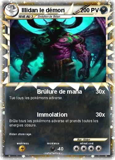 Pokemon Illidan le démon