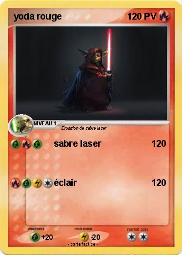 Pokemon yoda rouge
