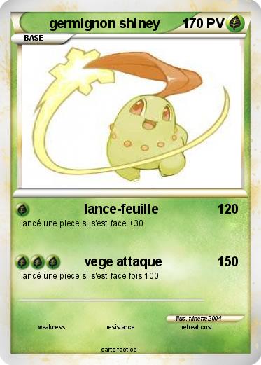Pokemon germignon shiney