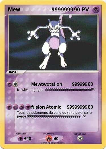 Pokemon Mew                      9999999