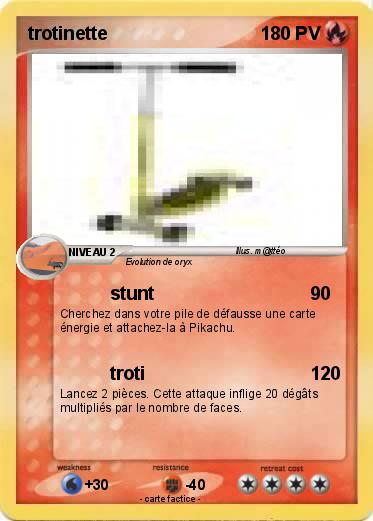 Pokemon trotinette