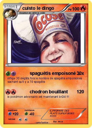 Pokemon cuisto le dingo