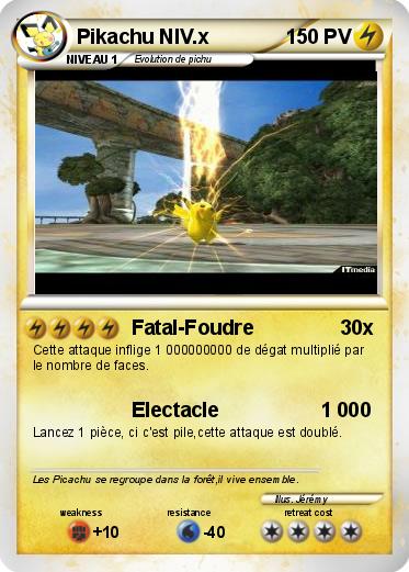 Pokemon Pikachu NIV.x