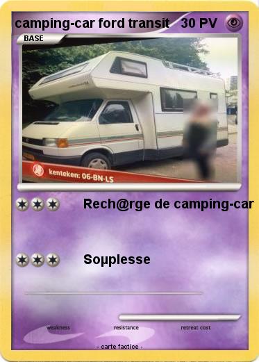 Pokemon camping-car ford transit