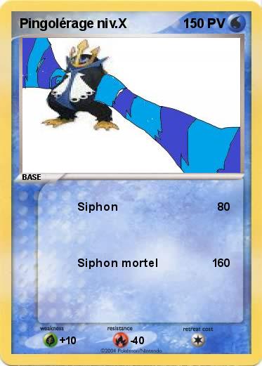 Pokemon Pingolérage niv.X