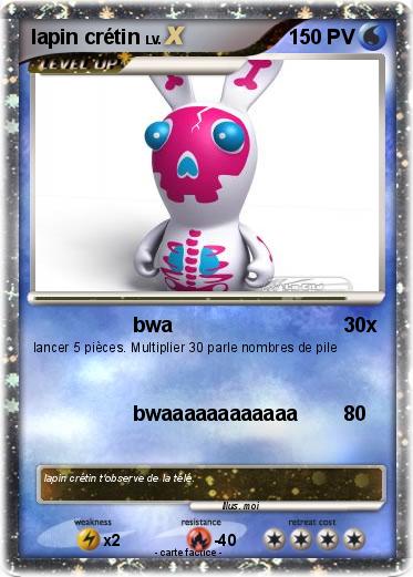 Pokemon lapin crétin