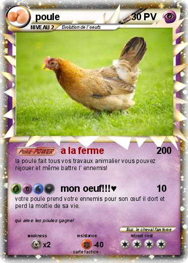 Pokemon poule