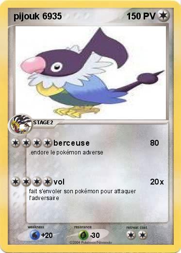 Pokemon pijouk 6935